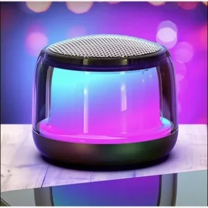 مینی اسپیکر بلوتوثی مدل S300 قابل حمل با نورپردازی RGB